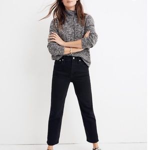 Madewell Classic Straight Denim Lunar Wash Size 27